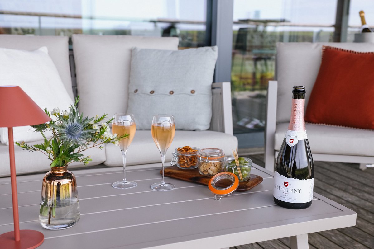 It’s Rosé weather grab a case from <a href="/RathfinnyEstate/">Rathfinny Estate</a>