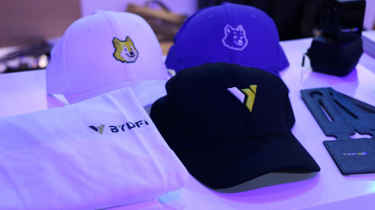 TOKEN2049 Dubai is on fire — and so is the BYDFi merch 🔥

From bags to stickers to limited tees, we came prepared.

Rocking Web3, one item at a time.

#BYDFi #TOKEN2049 #CryptoMerch #Web3Style #DubaiEdition #MoonX