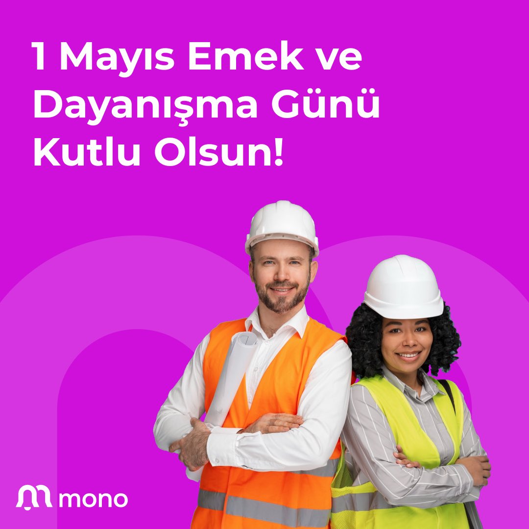Ülkemiz için değer üreten tüm emekçilerimizin 1 Mayıs Emek ve Dayanışma Günü kutlu olsun! 💚
#mono #cebineiyigeliyo #1MAYIS