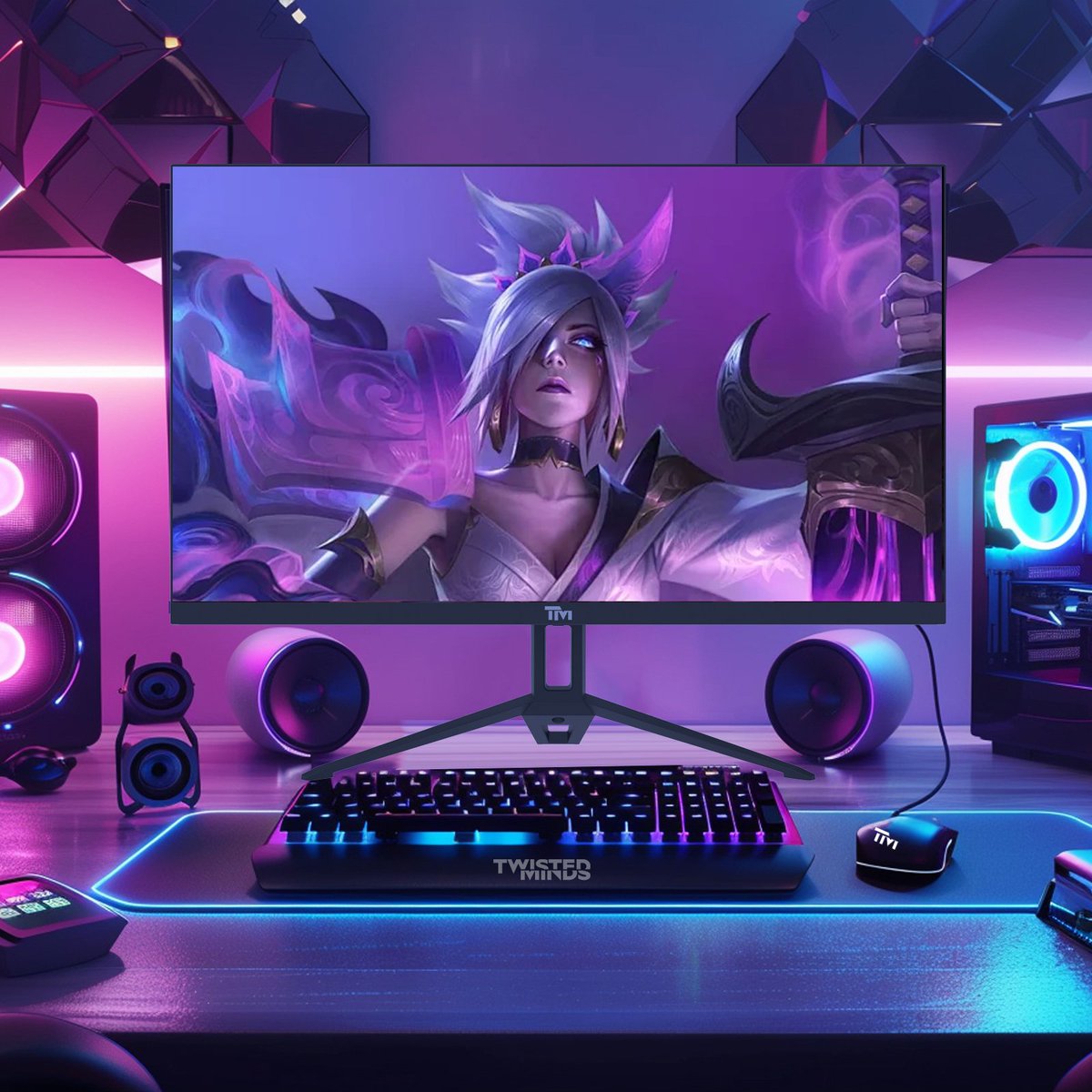 New drop from Twisted Minds: ECO Series Flat Monitors 🖥️ 
 
 22", 24", 27" – all Full HD with 120 Hz refresh. Sleek, efficient, and ready for work or play.
Check them out 👉 nordicgamesupply.com/accessories/tw…
#TwistedMinds #120Hz #GamingMonitor