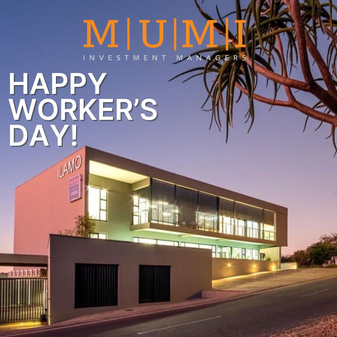 MUMI_Managers's tweet photo. Saluting dedication, passion and perseverance. Happy Worker’s Day!

#MUMI #MUMIInvestmentManagers #WorkersDay2025 https://t.co/tA5oSG7ws4