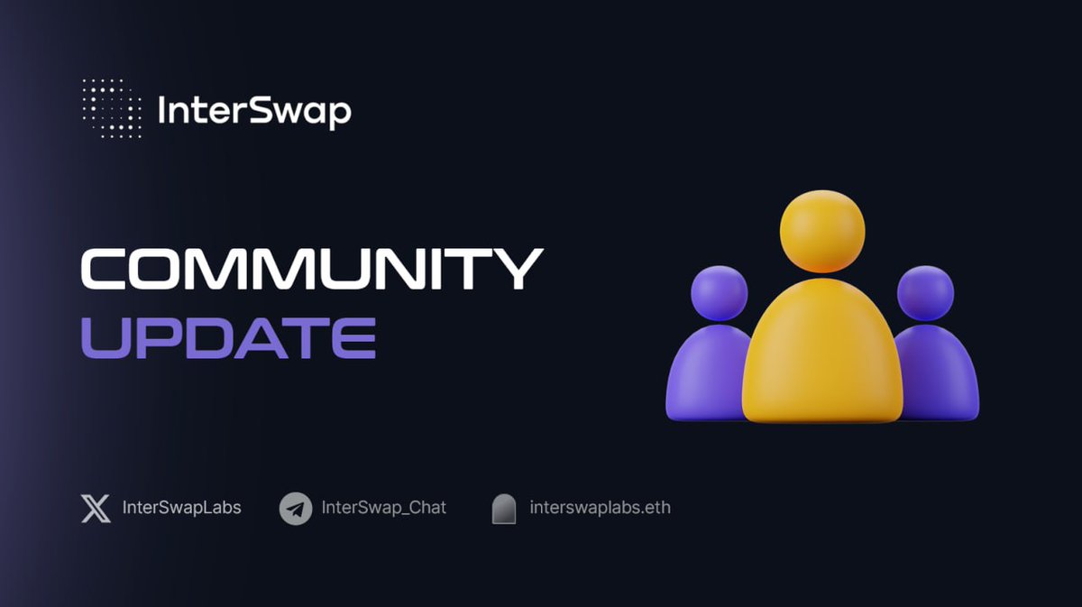 InterSwapLabs's tweet image. The market has been uncertain, but our vision hasn’t wavered.
We, along with you, are here for the long term, and as a result, made some strategic decisions.
Full update, in words of our CEO, here 👇
mirror.xyz/interswaplabs.…