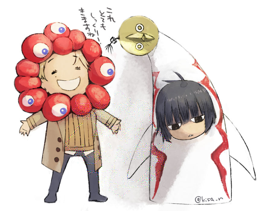 kisa_r's tweet photo. アニメやってますね！
若干様子がおかしいコミカライズ版もよろしくです！
（放送前に全巻ふんわり重版していただいたみたいです。ありがとうございますした！） https://t.co/eey08rkjDM