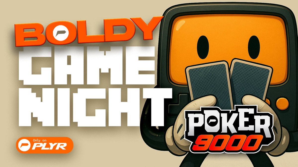 The cards hit the table at 4PM UTC today!

Join us on poker9000.com for a high-stakes showdown you won’t want to miss.

Bring your best poker face! 😐