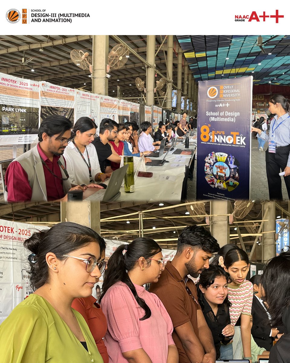 LPUMultimedia's tweet image. 🚀 INNOTEK 2025 is here!
A celebration of creativity, innovation, and bold ideas—where LPU students showcase their talent and passion like never before! 💡🎨📱

Be there to witness the future in the making! 
#INNOTEK2025 #LPUInnovation #StudentTalent #CreativeMinds #FutureLeader