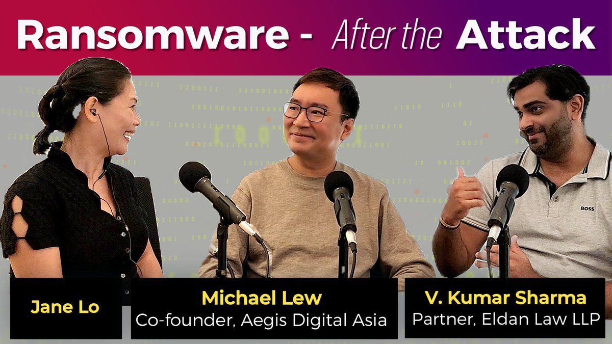 7 YEARS AFTER #WANNACRY—#RANSOMWARE IS DEADLIER THAN EVER 🚨
If ransomware hit TOMORROW—would your team PANIC or EXECUTE? #Cybersecurity pros Michael &amp; Kumar break down the 3 points.  #cyberthreats #CyberAttack 

youtu.be/2bkvs8IcsJI