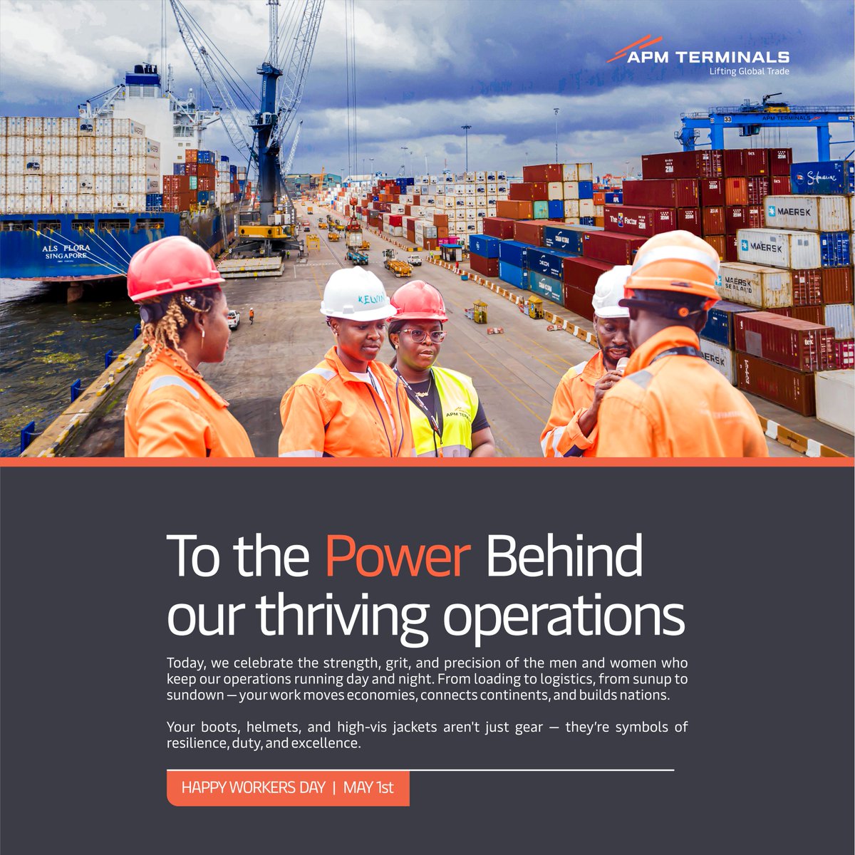 APM Terminals Apapa tweet media