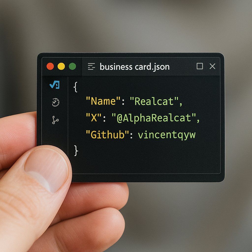 New "business card"🚀