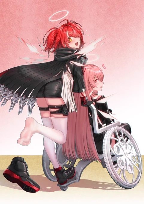 ラテラーノ姉妹【完全バージョン】 #Arknights #明日方舟 #アークナイツ 高解像度ver. &背景なしver.はFANBOX&Patreonでよろしく!