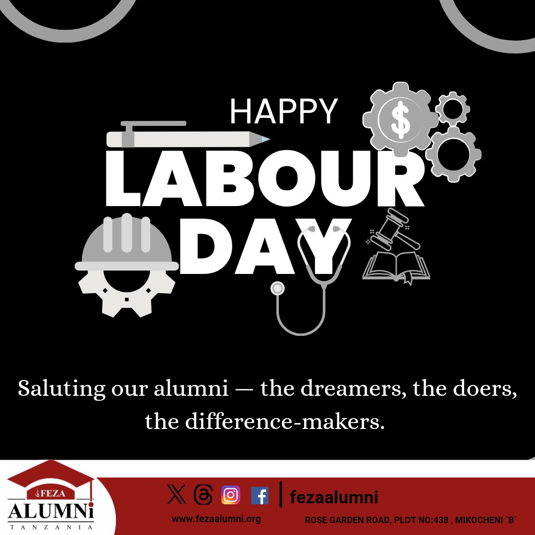 fezaalumni's tweet photo. Happy Labour Day https://t.co/bsuS3nQL7y