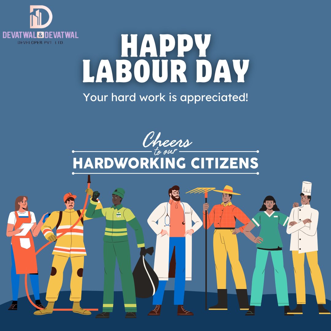 dd_developers01's tweet photo. "All labor that uplifts humanity has dignity.”

- 𝐇𝐚𝐩𝐩𝐲 𝐋𝐚𝐛𝐨𝐮𝐫 𝐃𝐚𝐲!!

#DevatwalDevelopers
#RealEstate
#PropertyManagement
#LabourDay
#gurugram https://t.co/C2CqHOJ4oV