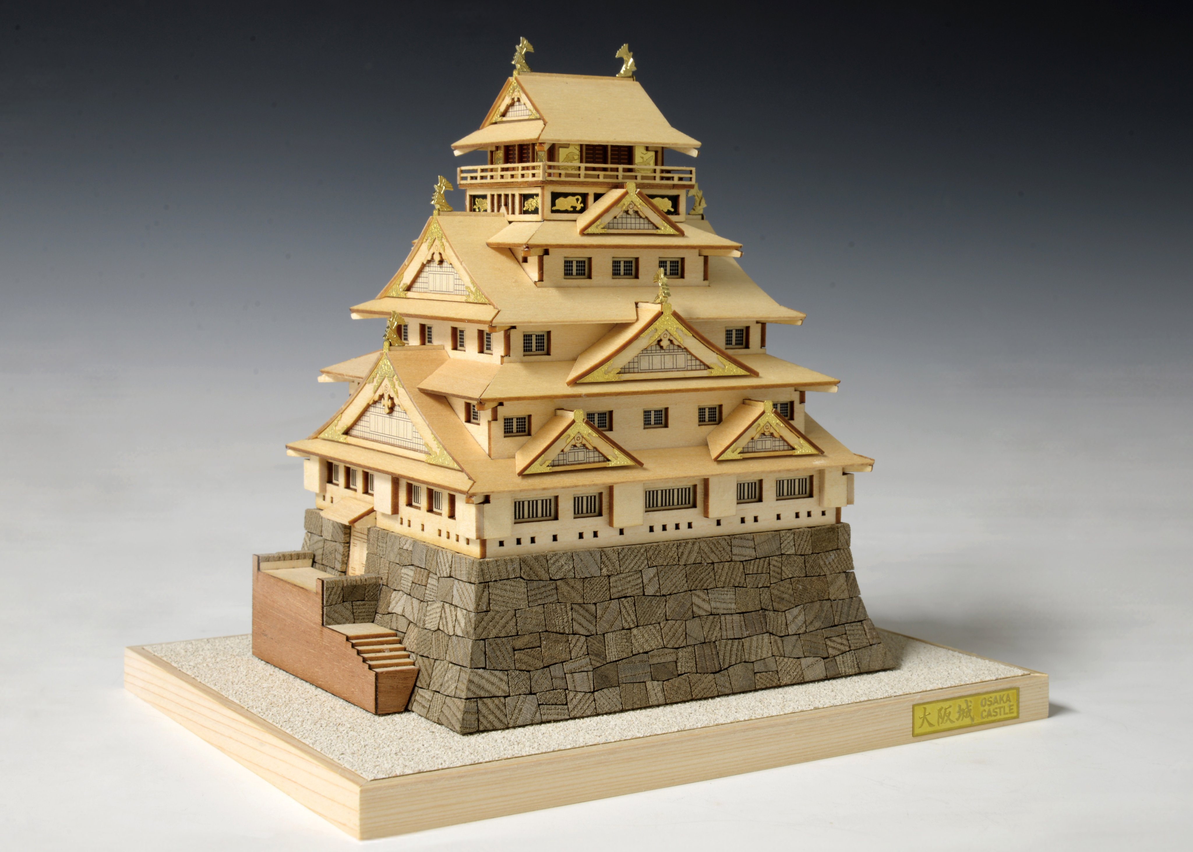 1/150 大阪城 – ウッディジョー