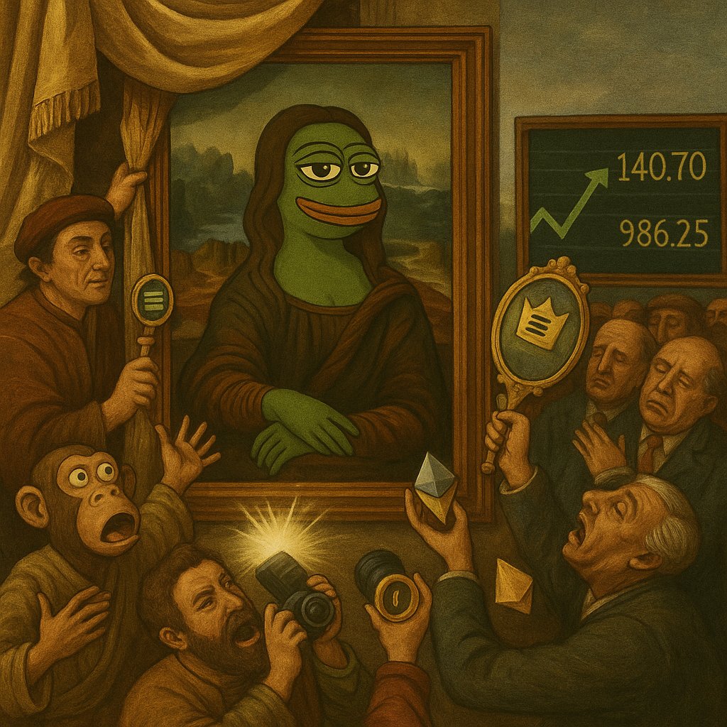 Modern art is dead.
Long live meme royalty.

$PEPELIZA isn’t a chart,  I´m a canvas, and <a href="/autodotfun/">xxx</a>  is the gallery. 🎨💋

auto.fun/token/3XbUHDzw…