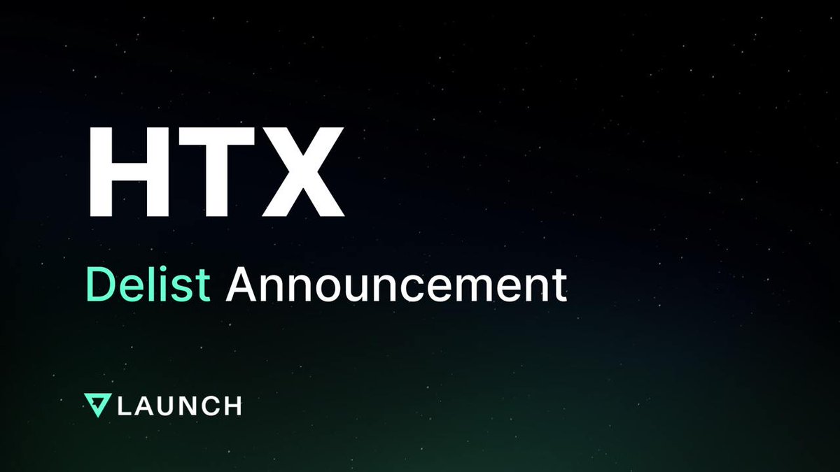 🟩HTX VPAD Announcement🟩

We have made a strategic decision to delist $VPAD from HTX and focus on our Tier-1 partner <a href="/Bybit_Official/">Bybit</a>.

We anticipate the delist to occur within the next 2 weeks. 

All #VARRIORS can send their $VPAD from HTX to either Bybit wallet or nominated