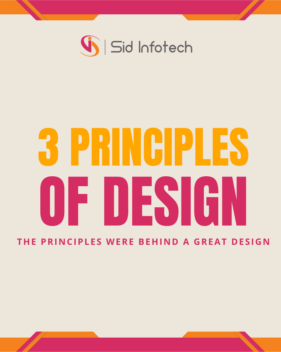 sid_infotech's tweet photo. 🎨 3 Principles of Great Design:
 ✅ Unity
 ✅ Balance
 ✅ Repetition
Design smarter, not harder. Swipe to see how these shape powerful visuals!
 👉 https://t.co/nTy6jSZBPM
 #DesignTips #GraphicDesign #VisualDesign #SidInfotech https://t.co/VxSaWhfzAe