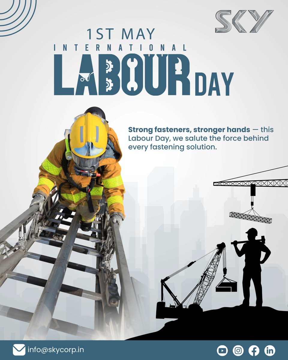 skyindltd's tweet photo. Sky Industries Limited salutes the hands that build, support, and strengthen our industry. Your dedication is the true backbone of progress. Thank you for powering every step we take forward.

#LabourDay #StrengthInUnity #SkyIndustriesLimited #HookandLoop https://t.co/imPC3kfCqk