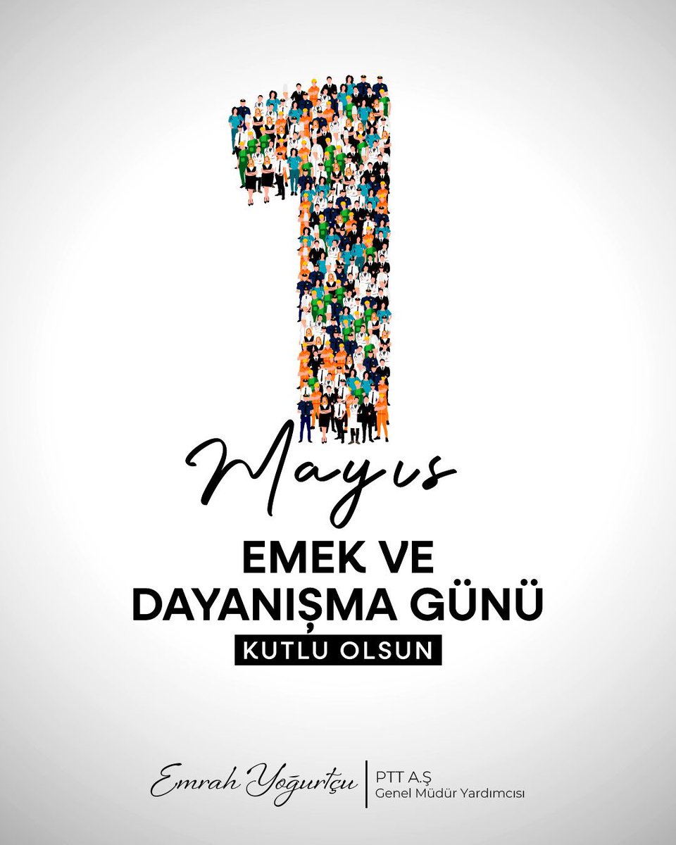 Hayatın her alanında emeğiyle var olan, üreten, geliştiren ve toplumumuza katkı sağlayan tüm çalışanların #1Mayıs Emek ve Dayanışma Günü kutlu olsun.