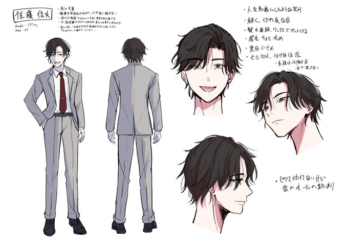 これだけ描いてもキャラデザ3分の1しか進んでない...!!! 