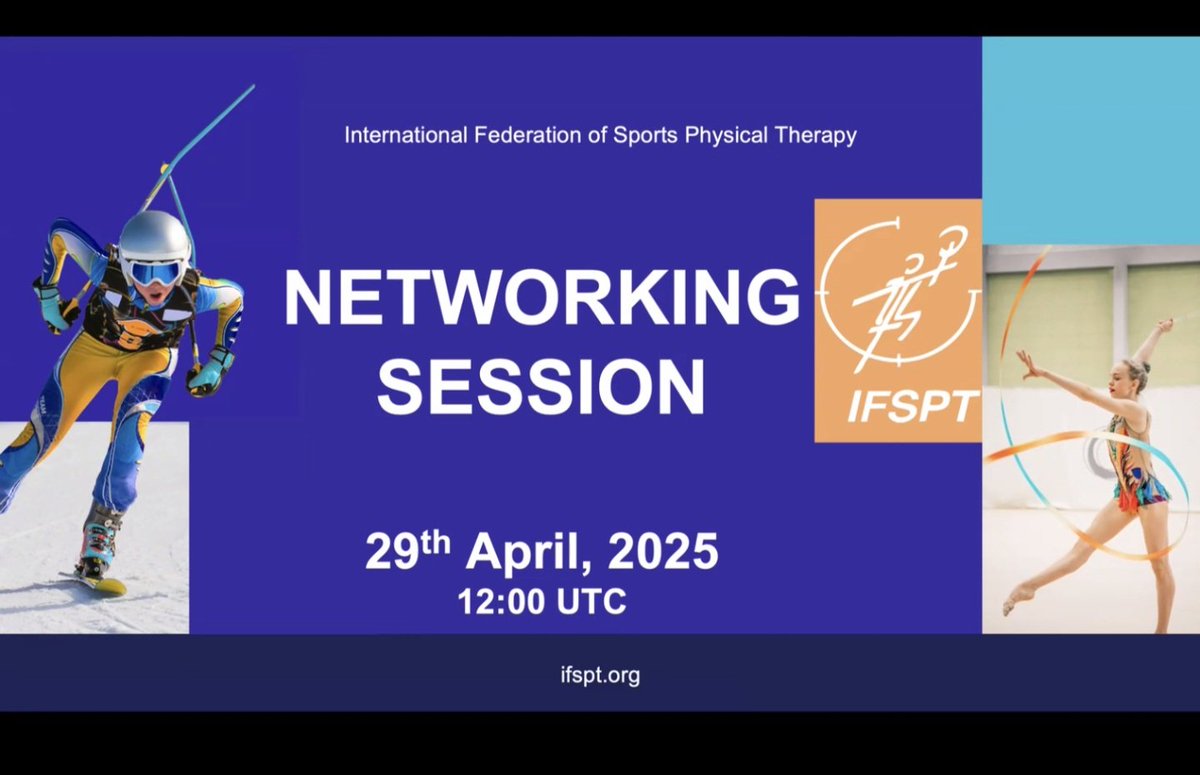A pleasure to represent the UK and <a href="/physiosinsport/">ACPSEM</a> at the latest online <a href="/IntFSPT/">IFSPT</a> Networking Session 

Nice to see delegates from all over the globe working to advance sports physiotherapy