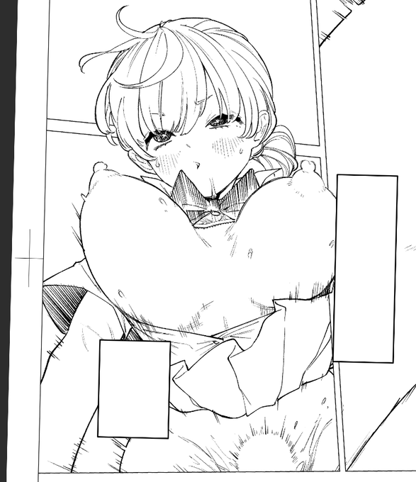 表情どうしたらいいかぜんぜんわかんなくなって顔芸にはしったコマ 