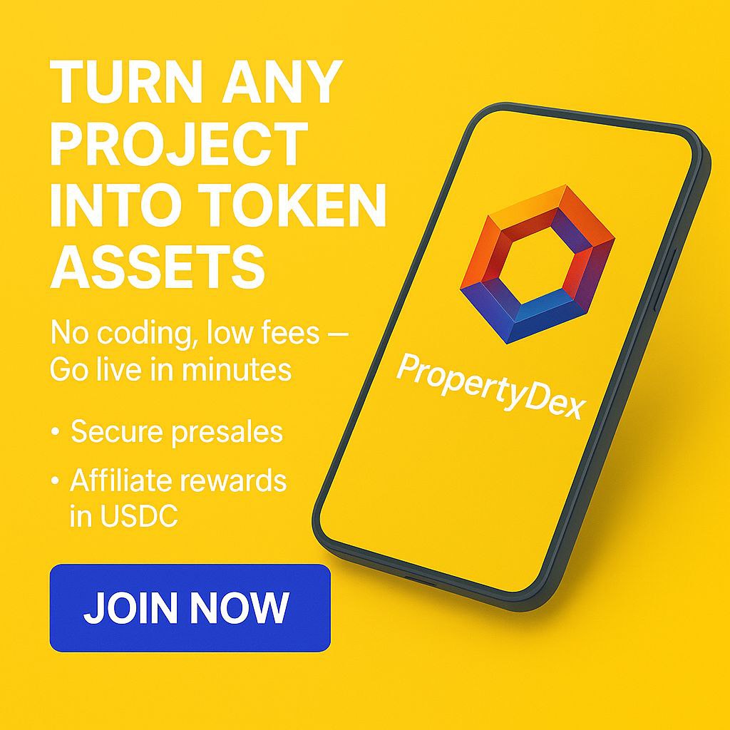 PropertyDEXT's tweet image. Want to stand out in Web3?
💼 Create a token with your name or brand in just minutes using PropertyDex.
Perfect for personal branding, communities, or indie projects.
👉 Put your name on-chain at propertydex.xyz
#PersonalToken #Web3Branding #PropertyDex #TokenIdentity