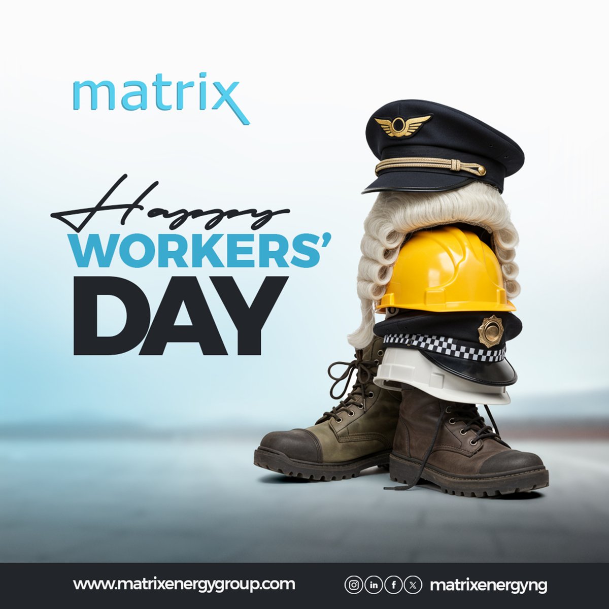 matrixenergyng's tweet photo. Today, we celebrate the strength, resilience, and dedication of every worker — from the frontline to the boardroom. Your service shapes our society and drives progress.
Happy Workers' Day!
#WorkersDay #LabourDay #WorkforceHeroes #ProudToServe #MayDayCelebration #MatrixEnergy https://t.co/r8iGSwTeIC