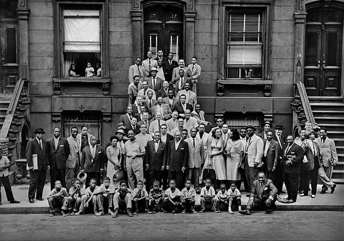 TheMumper's tweet photo. Happy International Jazz Day!
'A Great Day in Harlem' by #ArtKane (1958)
#jazzislife #jazzisdead https://t.co/AujmDVlgOp