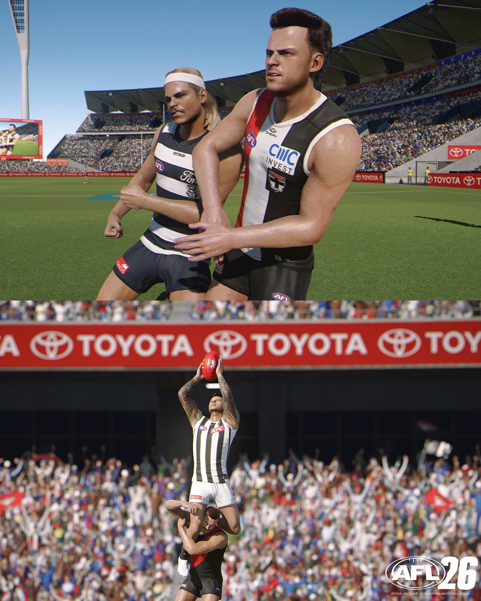 AFL's tweet photo. Lead your club to victory 🎮

AFL26 is coming to you on May 8, with brand new features and gameplay modes. https://t.co/mEgf8cttLn