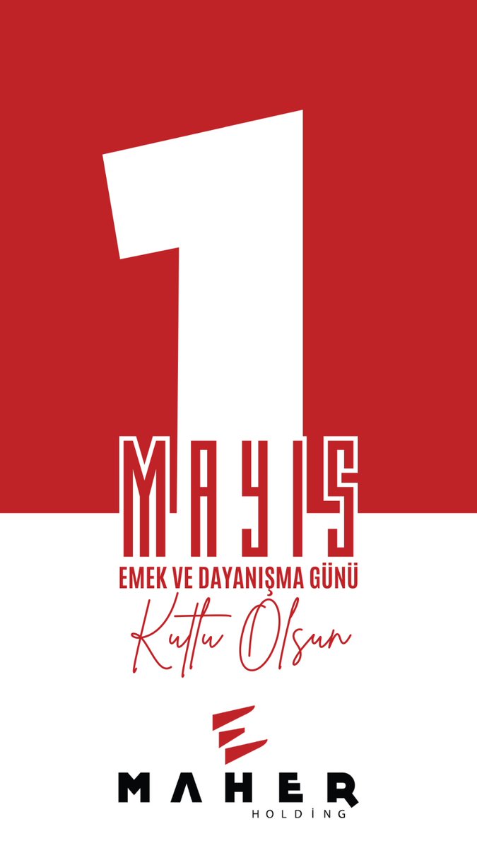 Üretimin, gelişmenin ve ilerlemenin temelinde emek var.

Bugün; emeğin, alın terinin ve dayanışmanın günü. 

İşçinin ve emekçinin bayramı, 1 Mayıs Emek ve Dayanışma Günü kutlu olsun!