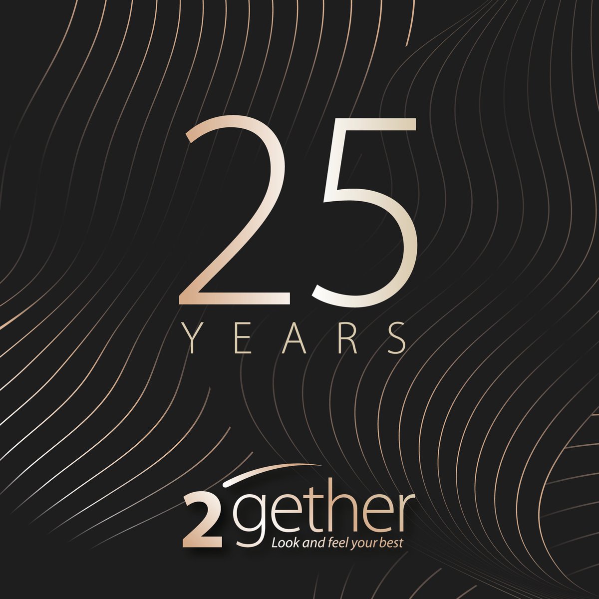 Hierbij feliciteer ik Salon 2gether in Katwijk, zij vieren vandaag hun 25-jarig jubileum!