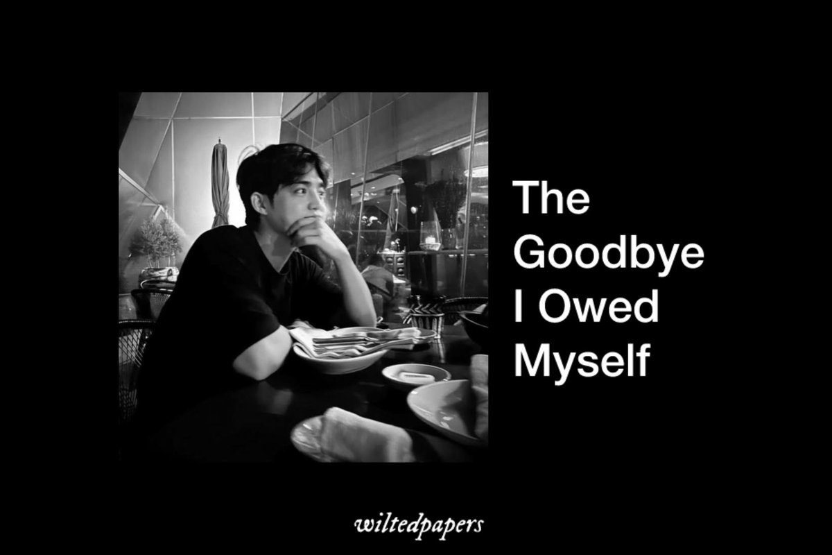 wiltedpapers's tweet photo. The Goodbye I Owed Myself

a seungcheol au,
written by wiltedpapers https://t.co/xxM0UaXPVE