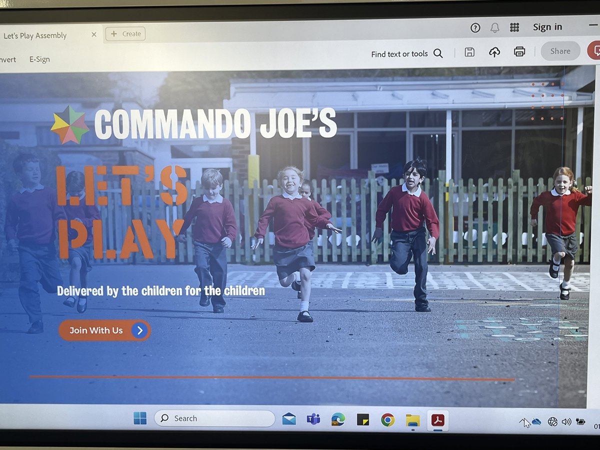 Tracey Milne (@commandotracey) on Twitter photo Assembly ready in the sunny south today!
Training up a new team of Junior Joes to deliver ‘let’s play’ in school <a href="/CommandoJoes/">Commando Joe's</a> Assembly ready in the sunny south today!
Training up a new team of Junior Joes to deliver ‘let’s play’ in school <a href="/CommandoJoes/">Commando Joe's</a>