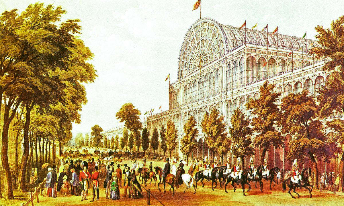 The greatest event in Britain of the mid-19th century was opened today in 1851 by Queen Victoria. Read here about the Great Exhibition and the Crystal Palace thehistoryoflondon.co.uk/the-great-exhi…