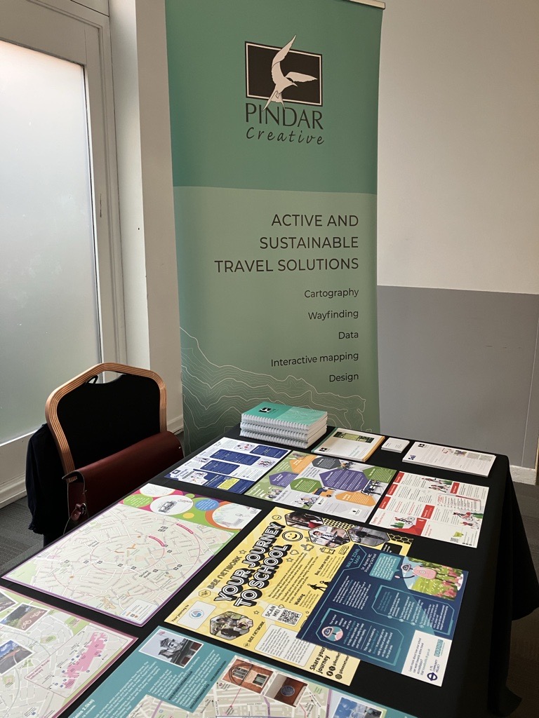 We're in sunny Manchester today for #SchoolStreetsNorth2025! Drop by our stand to pick up a free notepad. If you'd like to know how SALI, our widely-used ‘make your own map’ portal, supports sustainable travel, join us at 13:30 or 15:30 for a demo #SchoolStreets #ActiveTravel