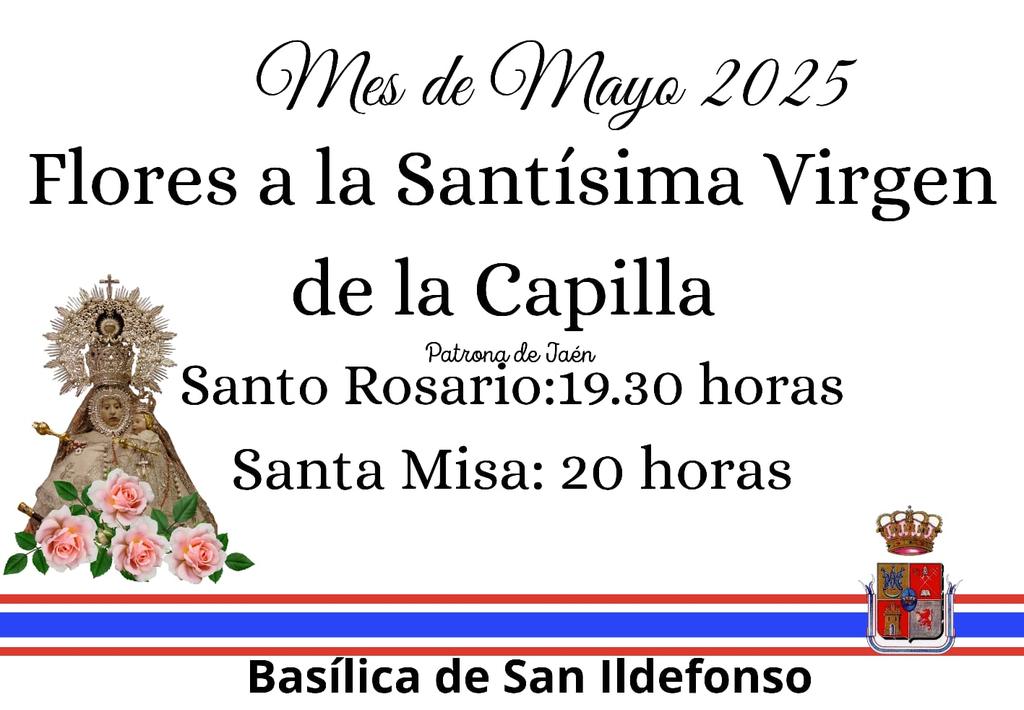 Feliz mes de Mayo a cofrades y devotos!