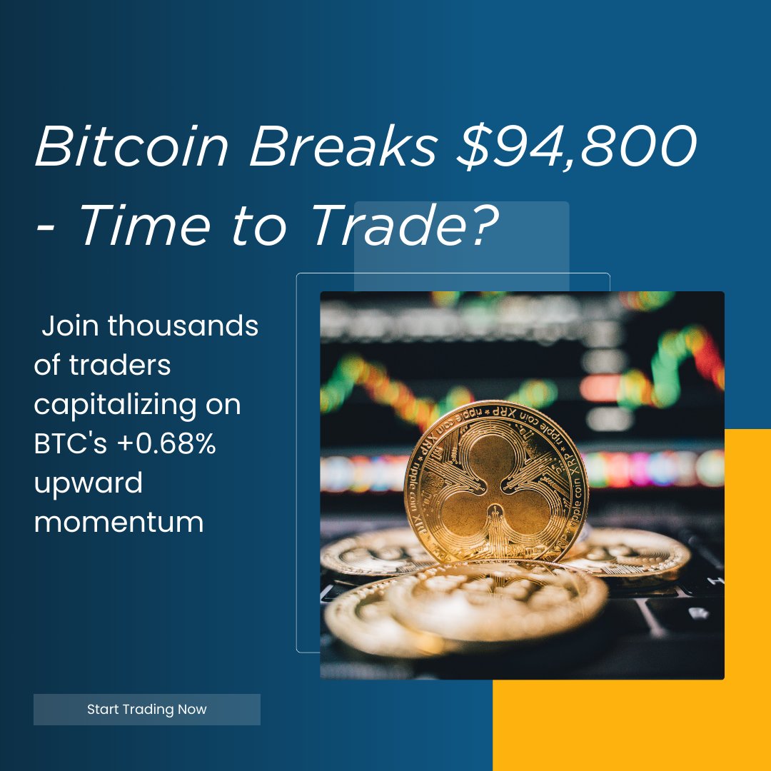 Varunbfc's tweet photo. Bitcoin just hit $94,800 – and it's still climbing! 📈
Thousands are already trading on this momentum. Are you in?
Don’t miss the opportunity to ride the wave.
🔥 Start Trading Now
#Bitcoin #BTC #CryptoTrading #BTC94K #TradeCrypto #CryptoNews #BitcoinSurge #CryptoMomentum https://t.co/oTqcHKT7FX