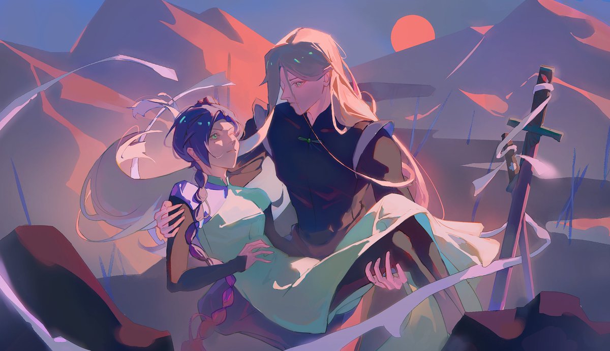 画个十三负伤的场景😢

#ScissorSeven #刺客伍六七 #梅花师徒