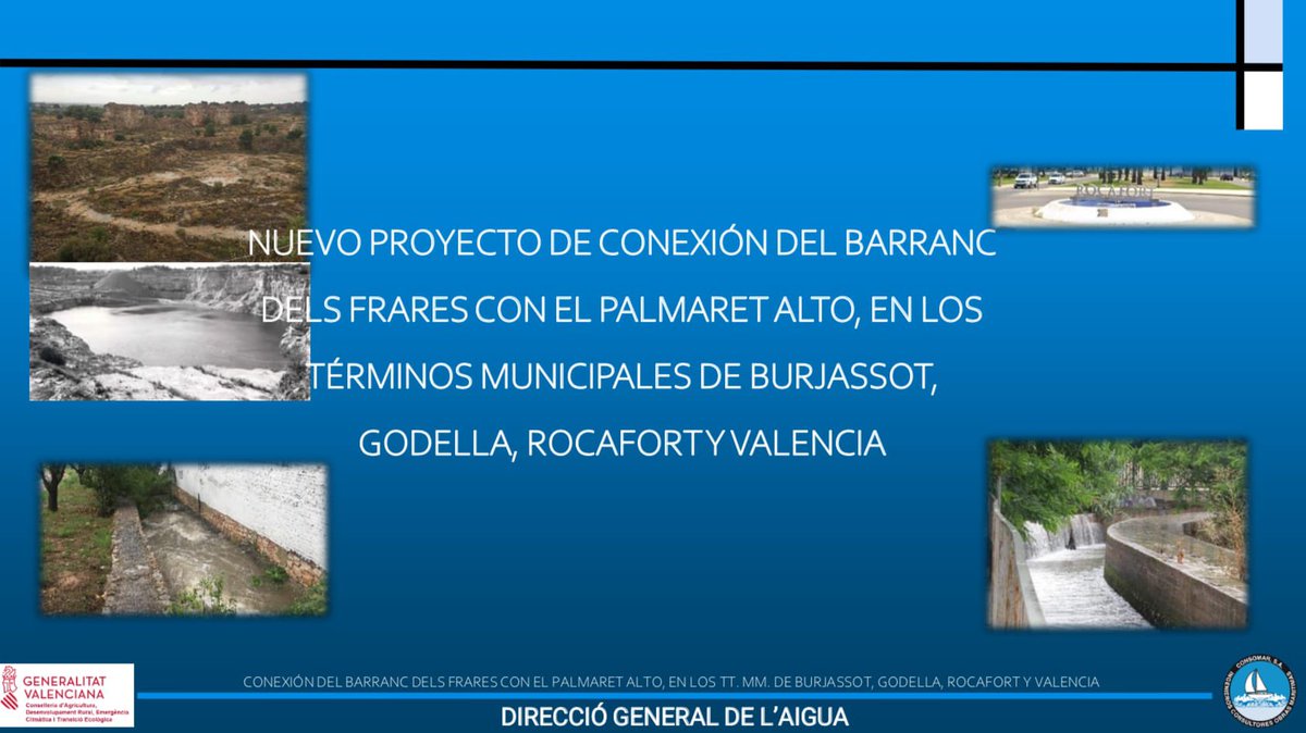 🟠Hem presentat presentat una esmena als pressupostos d la <a href="/generalitat/">Generalitat</a> per a demanar q es dote als pressupostos de la partida necessària x a executar les obres d connexió dl Barranc del Frares amb el Palmaret. Ara ➕ que mai sabem la necessitat de previndre futures inundacions.
