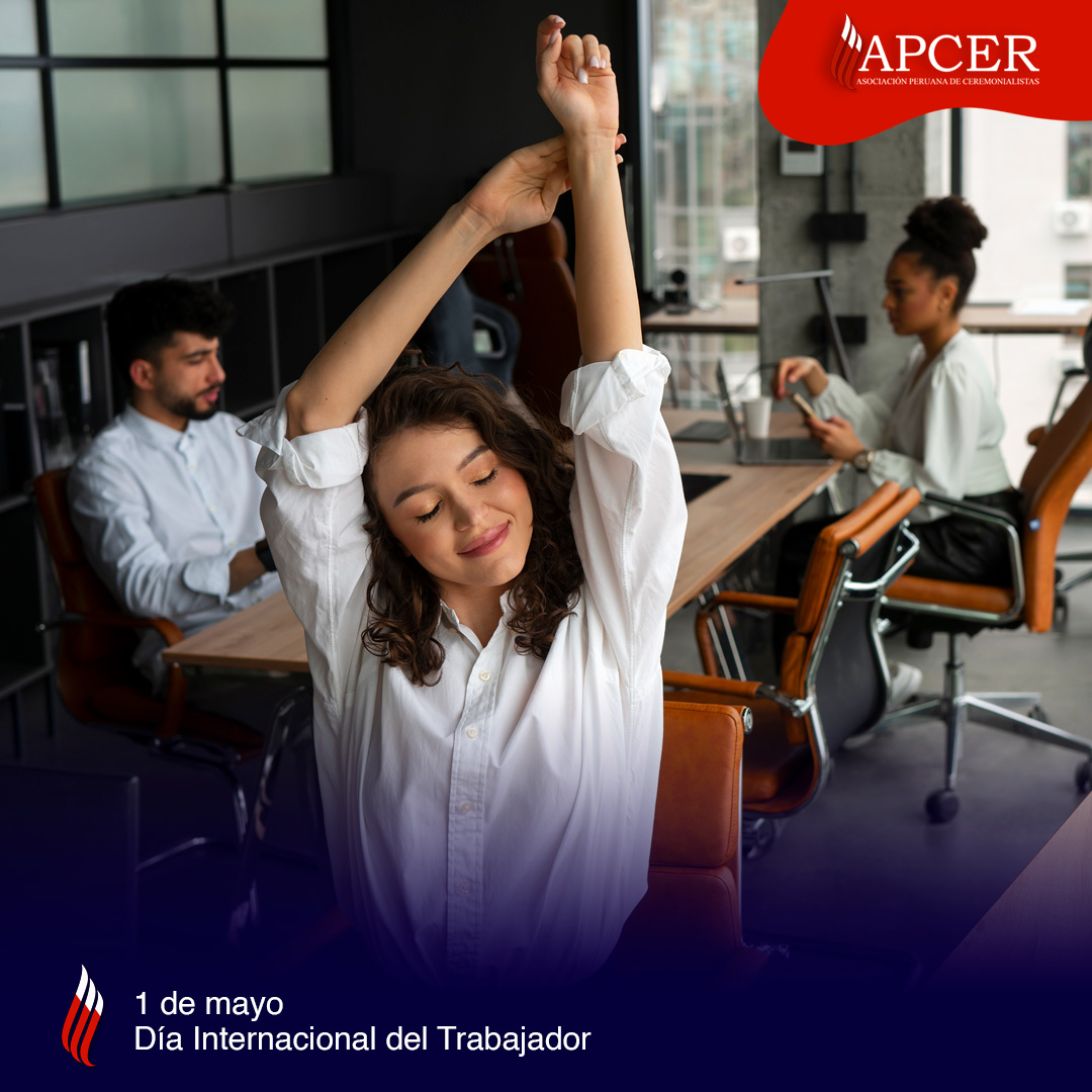 Enviamos un afectuoso saludo a nuestros colegas y amigos a quienes deseamos un ¡feliz Día del Trabajador!

🔍 apcer.pe
#apcer #DíadelTrabajador