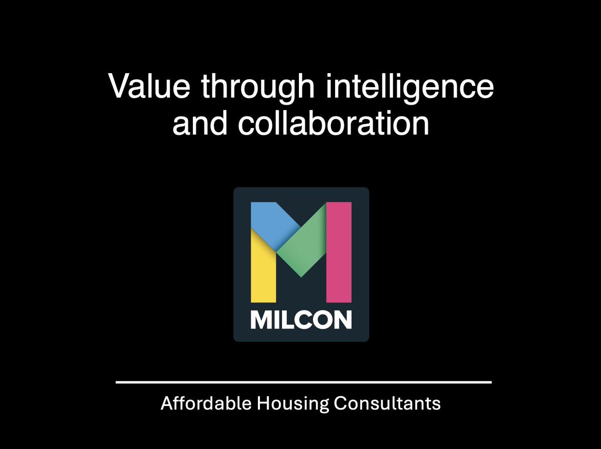 Milcon helps developers and registered providers to secure viable and sustainable affordable housing development solutions. Value through intelligence and collaboration #affordablehousing #milcon #section106
