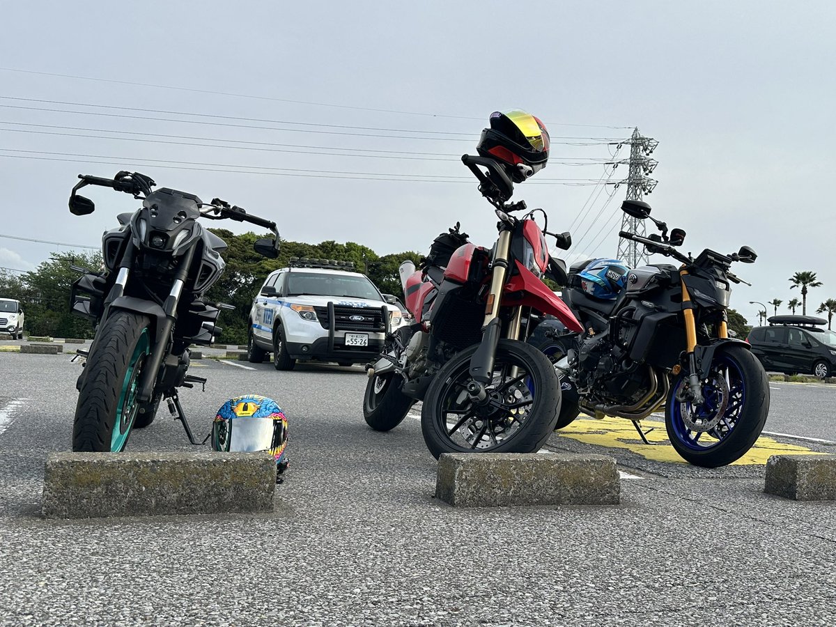 今日のツーリング😈