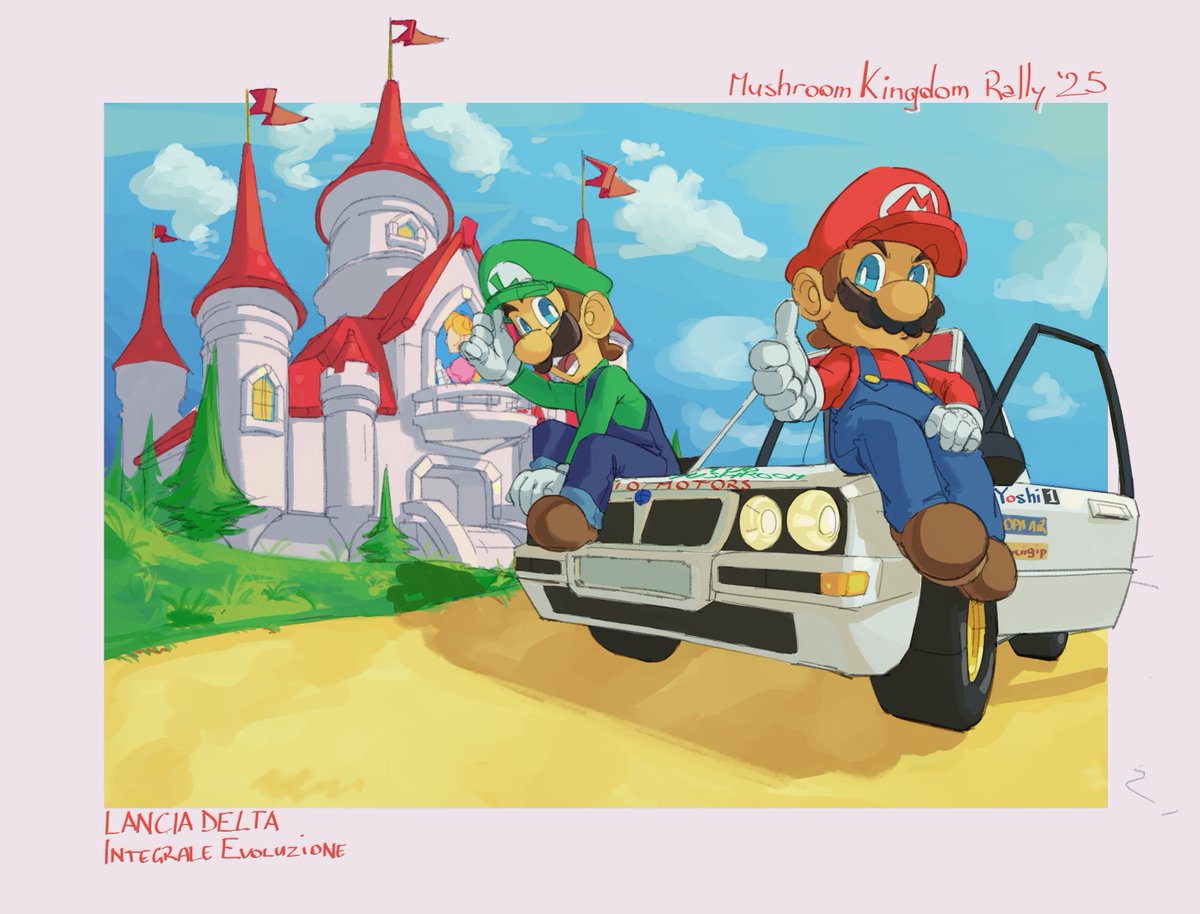 Mushroom Kingdom Rally: Lancia Brothers Team