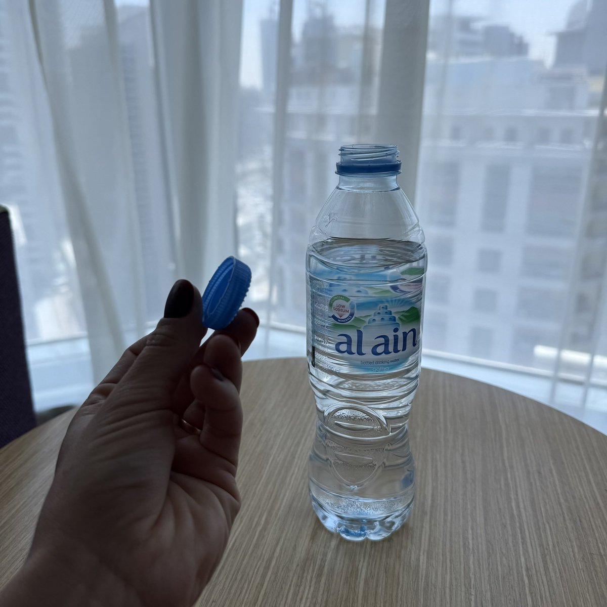 Trust me when I say how weird a European feels outside of EU when the bottle cap is no longer attached. 😂
