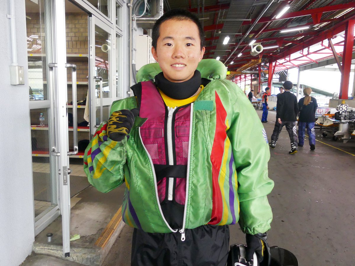 136期新人🌟5394福西広太郎選手が無事故完走でデビュー戦を終えました
