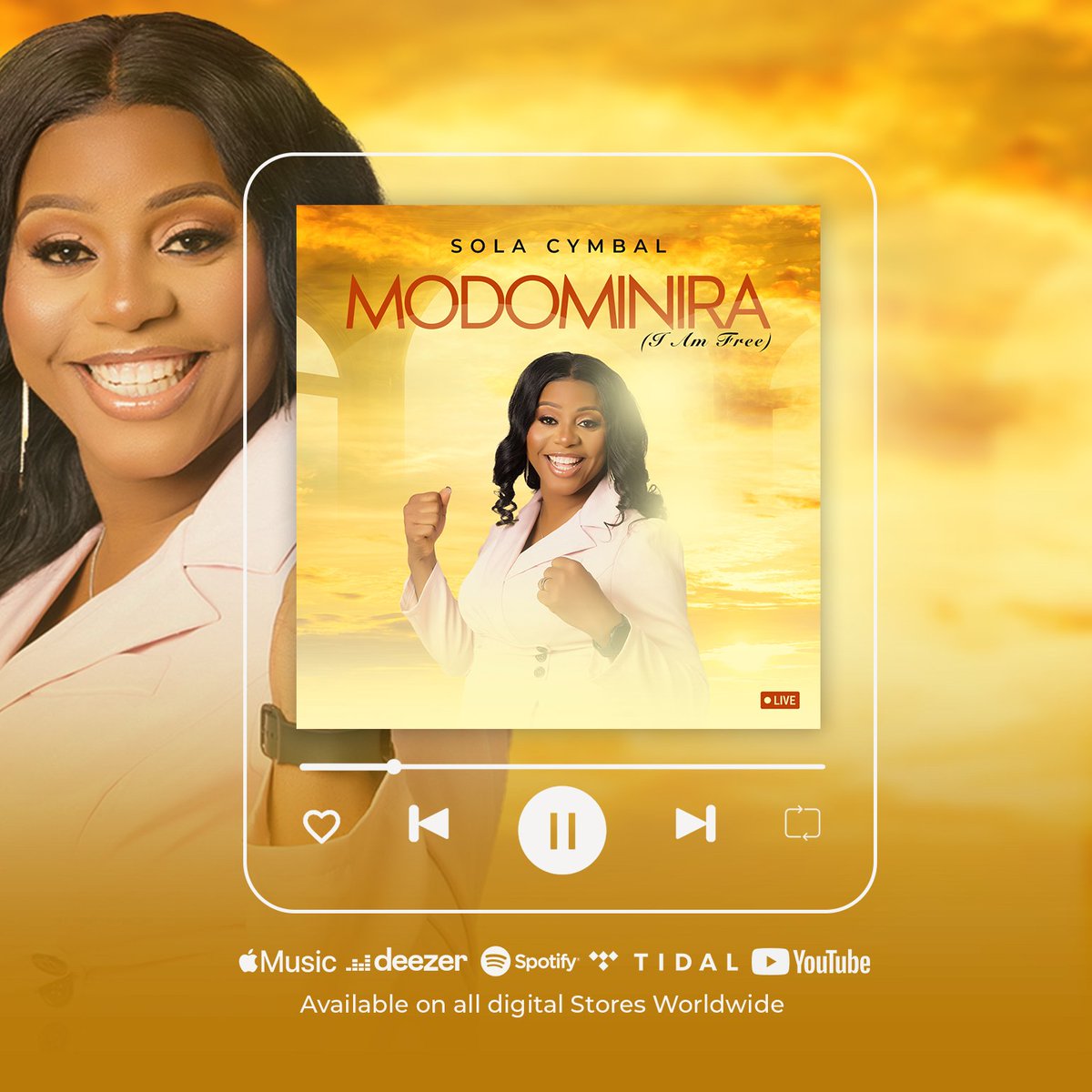 solacymbal's tweet photo. https://t.co/tzTQaMCDmU

I welcome you to this new month. It is your month of possibility, mercy, and grace; it is the month of breaking barriers. 
Be positive and intentional  in all that you do

Kindly listen to my latest song on all digital stores and the video on YouTube. https://t.co/XPPN71Ebli