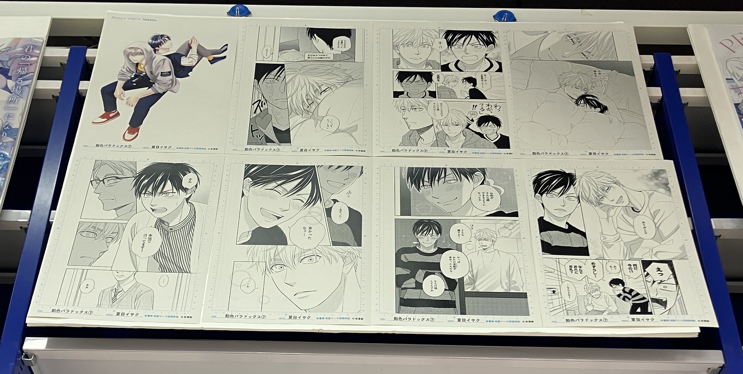 夏目イサク　特典セット 新書館 comic&novel