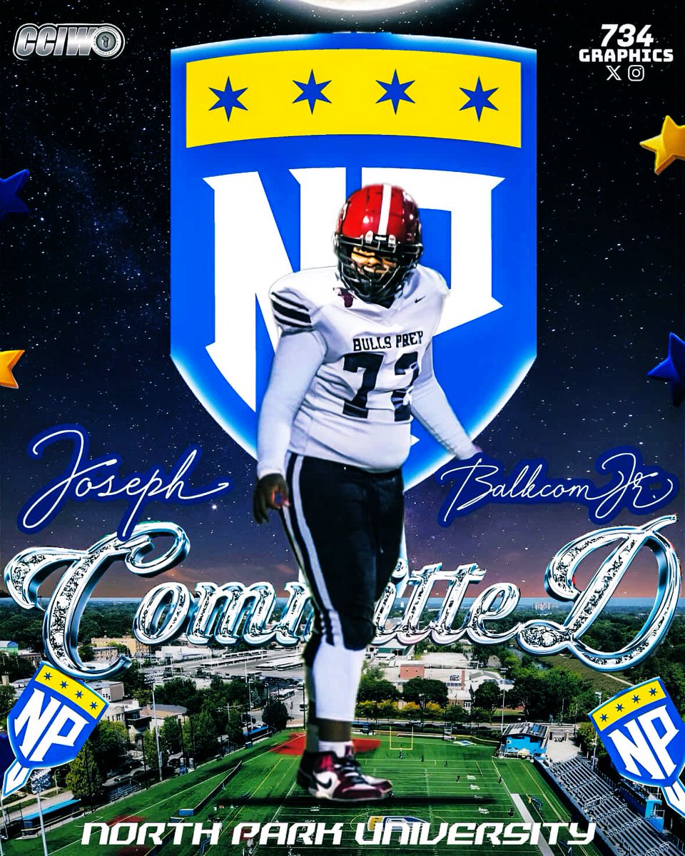 Joseph_Balkcom's tweet photo. I would to thank all the coach thought the recruitment process. Blessed to announce that I have committed to continue my academic and athletic career at North Park University! https://t.co/I25yNVG6hU
