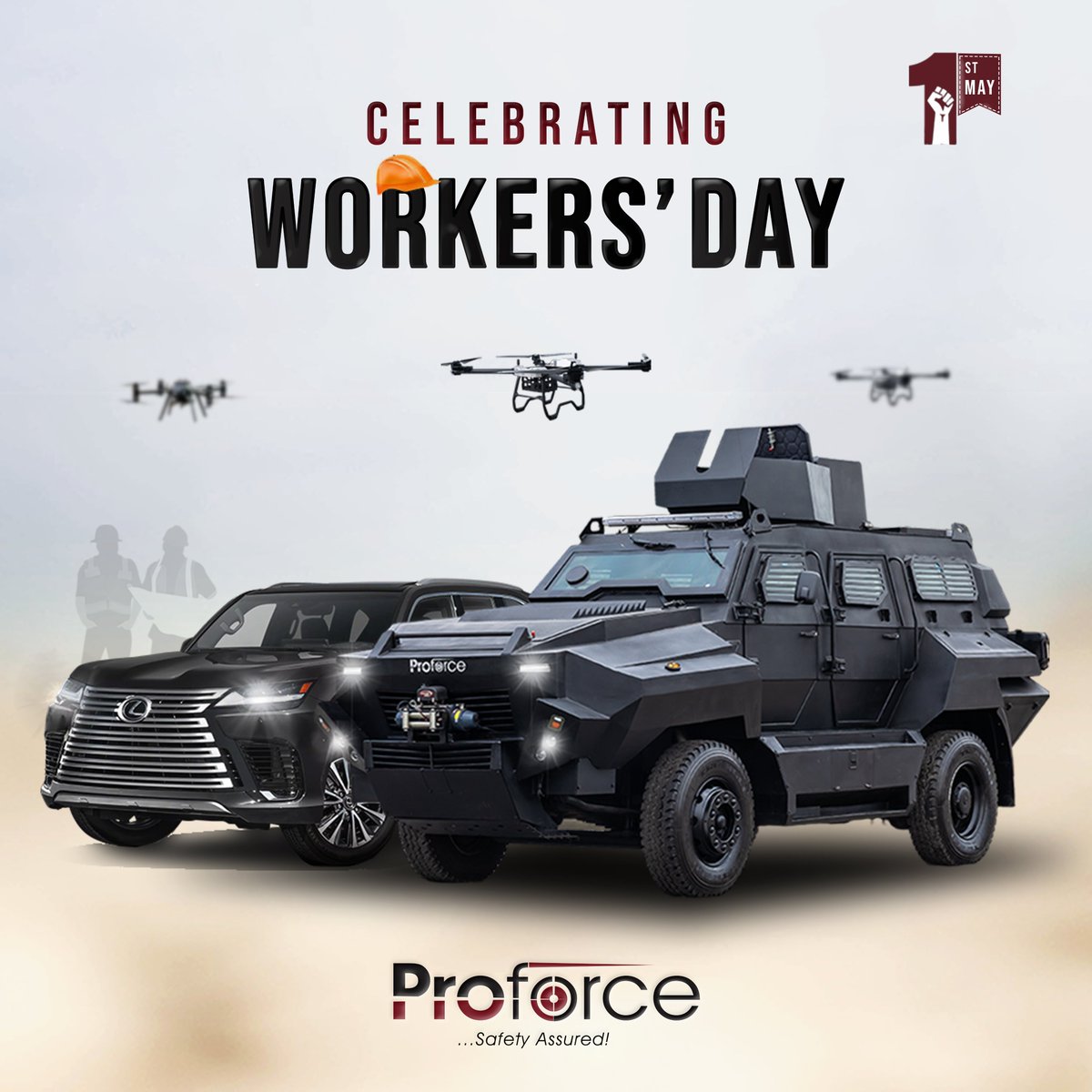 Proforcedefence's tweet image. Today, we salute the backbone of our success — Our dedicated team. Your hard work, innovation, and resilience keep us moving forward in building a safer and stronger future. 💪🏾

Thank you for your commitment to excellence in everything we do. 🙌🏾

#WorkersDay #StrengthInUnity