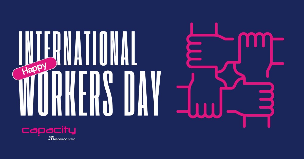 Happy #InternationalWorkersDay! 🌍 Today we honour the people driving progress—from engineers to network builders. Your dedication keeps the world connected.  

Thank you for building a better tomorrow.  
#CapacityMedia #KeepingTheWorldConnected TheWorldConnected #techoraco
