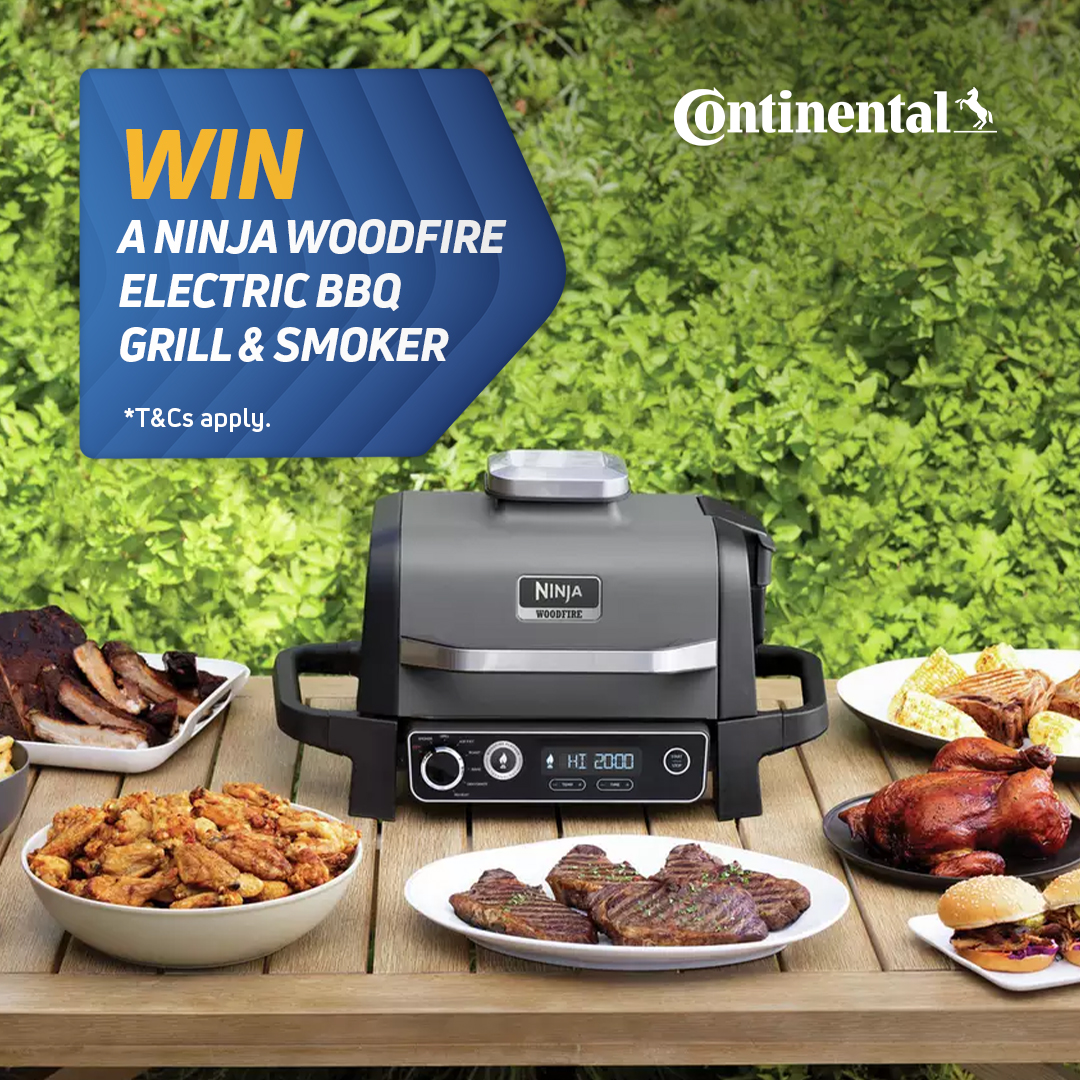 🔥 GIVEAWAY! 🔥

Win a Ninja BBQ just in time for summer thanks to our friends at Continental!
To enter:
✅ Like this post
💬 Reply with your #1 BBQ food

Winner announced 30th – good luck! 🍔🌽🔥

<a href="/ContiUK/">Continental Tyres</a>